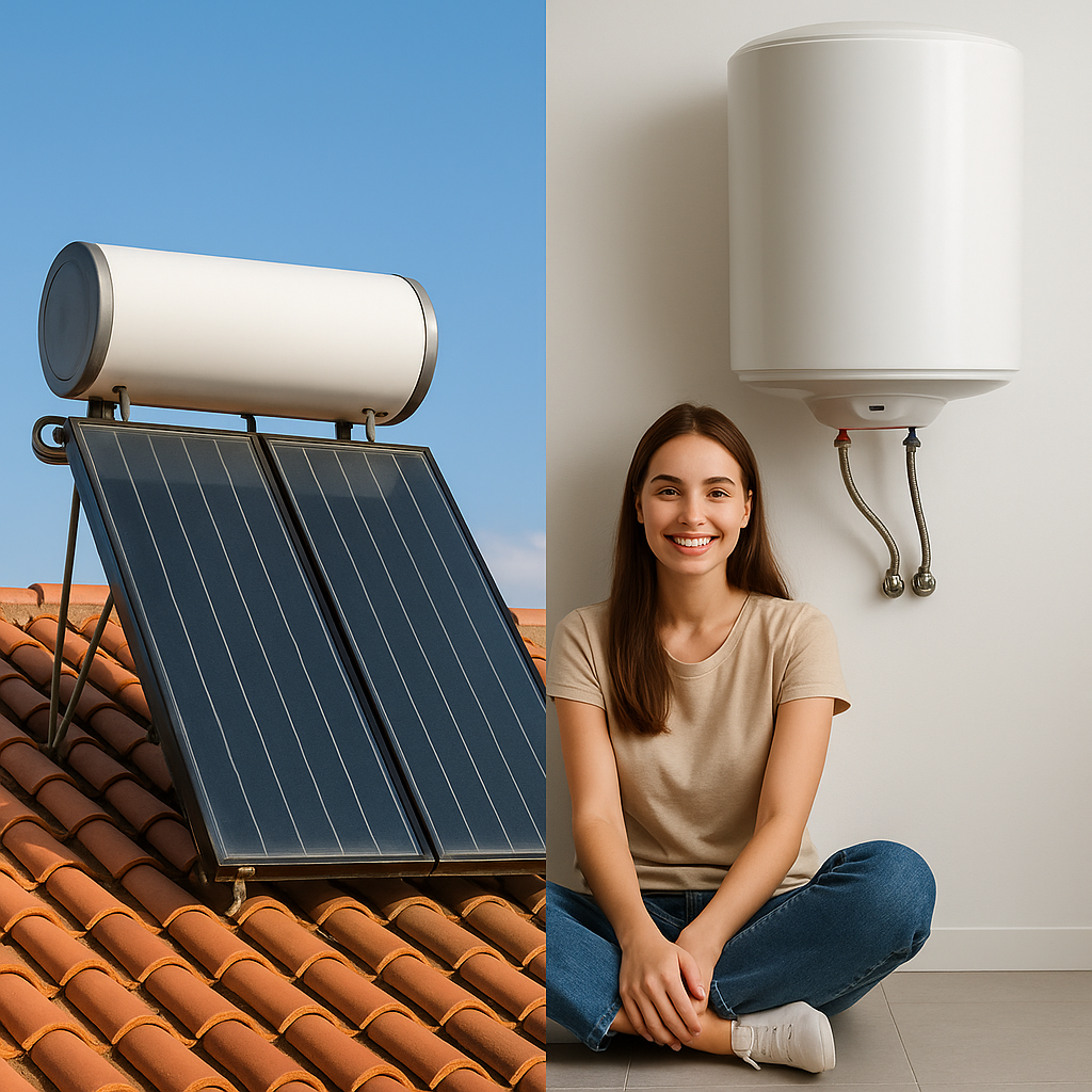 Solar vs Electric Water Heaters