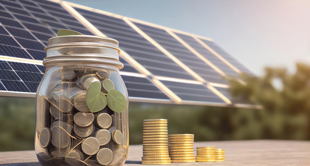 solar water heater installation system reducing energy bills at home