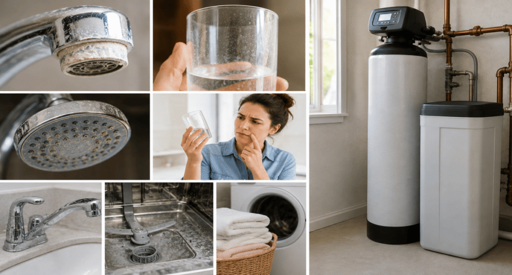Signs your home needs a water softener system for house