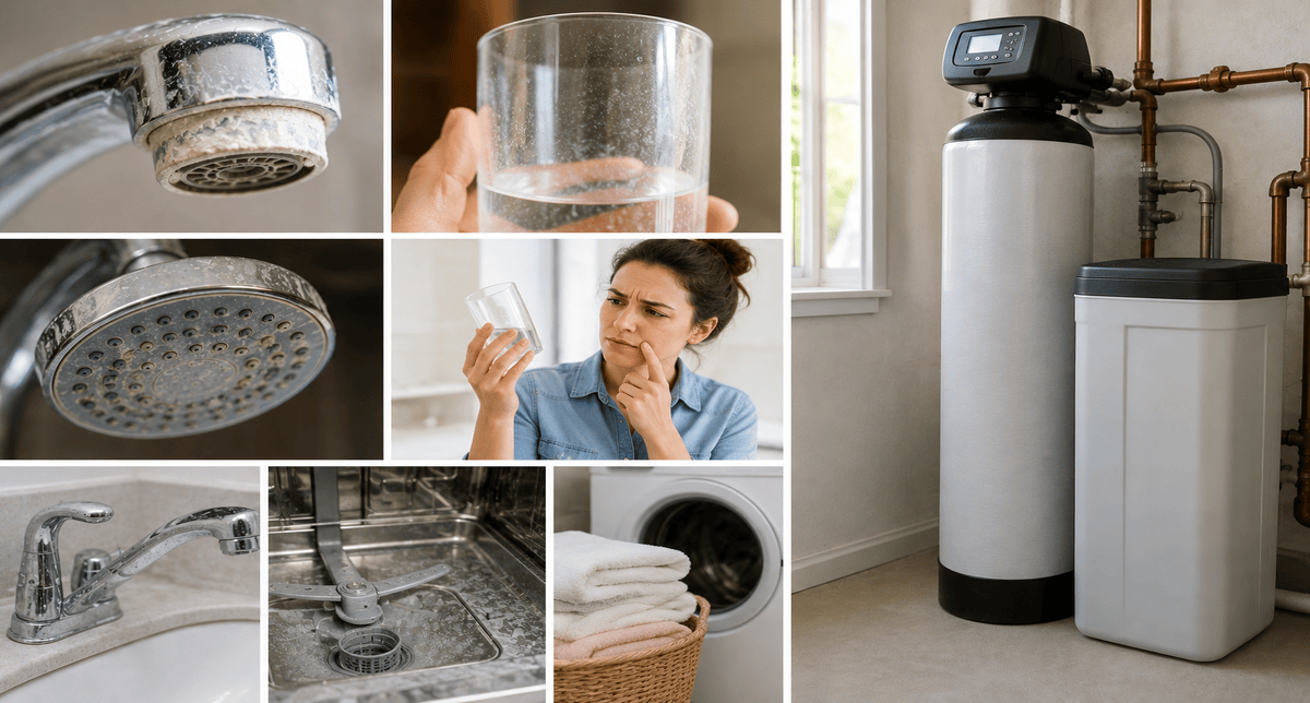 Signs your home needs a water softener system for house